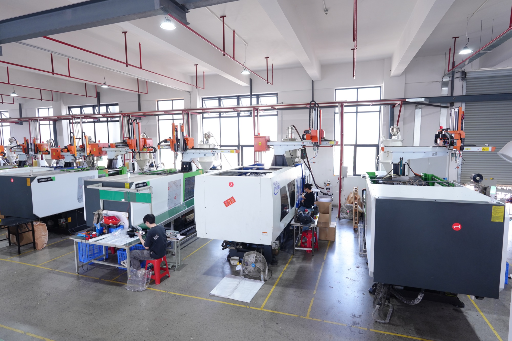Wide view of the DIANLETE production workshop