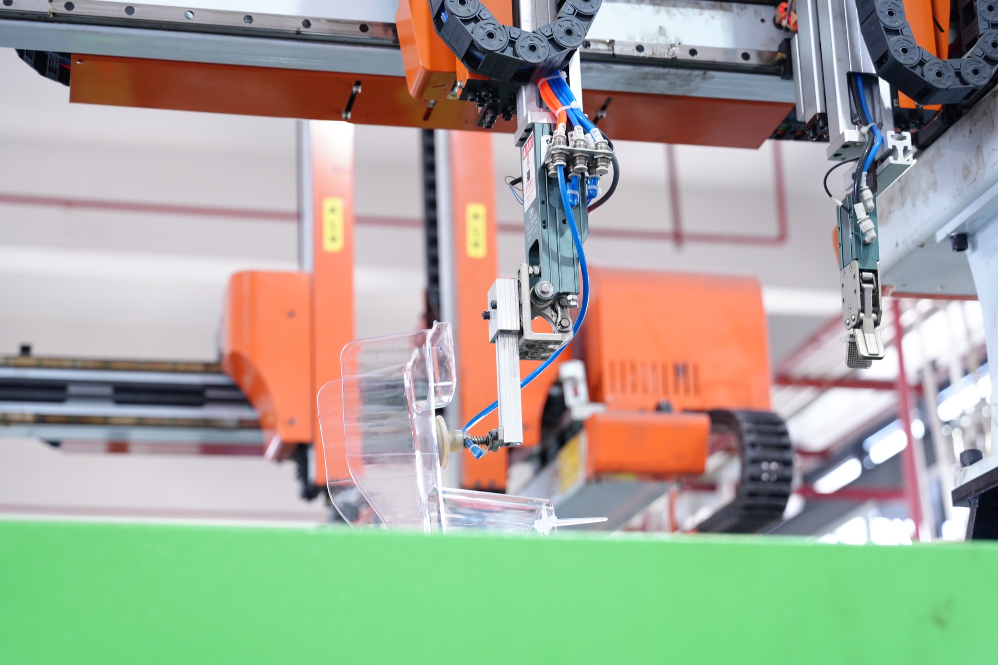 Robotic material handling