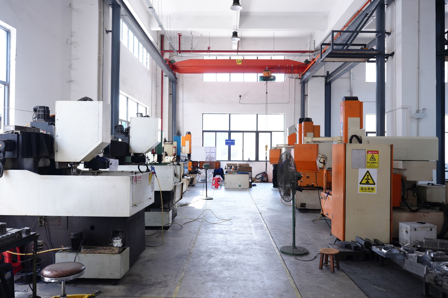 Tooling machine in DIANLETE workshop
