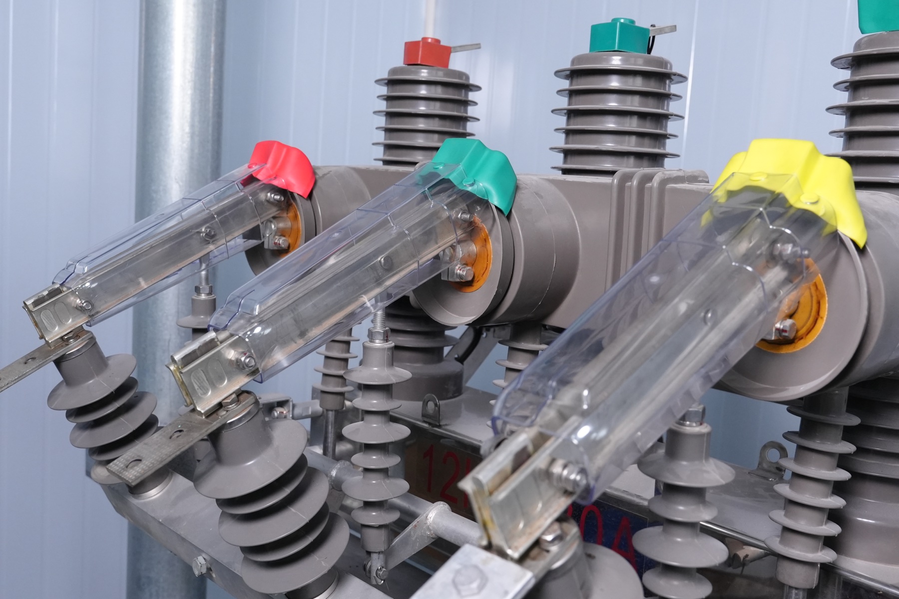Composite arrester protective cover installation
